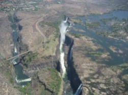 Aerial view - Victoria Falls