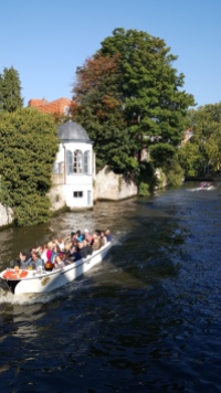 Brugge by boat