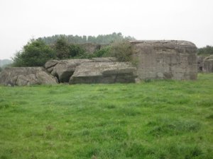 German WW II bunker - Flanders, Belgium