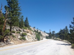 Priest Grade portion of CA Route 120 - Yosemite